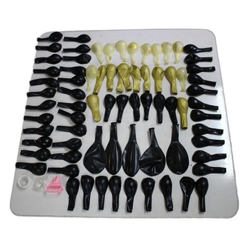 Serwetki PARTY BALLOON czarne urodziny 70