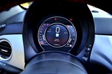 Fiat 500 II CC Seria 1 0.9 TwinAir 85KM 2015 Fiat 500 900 85KM TwinAir Cabrio Klima Pdc, zdjęcie 22