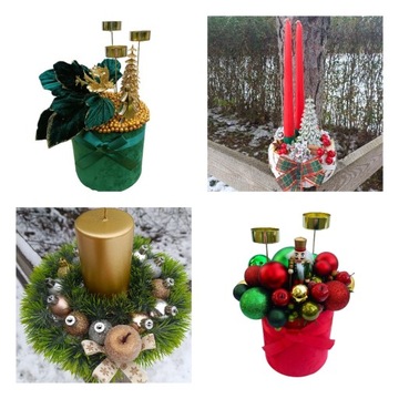 БОЛЬШОЙ РОЖДЕСТВЕНСКИЙ ВЕНОК XXL 60 СМ С ПОДСВЕТКОЙ