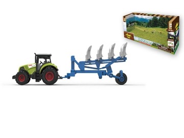 ZESTAW TRAKTOR PRZYCZEPA LED + EFEKTY DŹWIĘKOWE