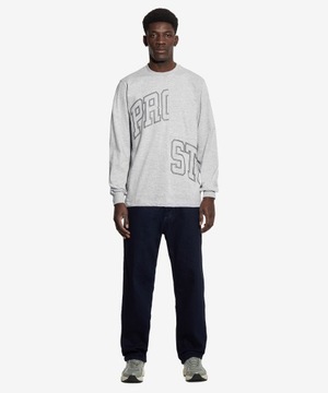 Męska szara koszulka z długim rękawem longsleeve PROSTO Traxle S