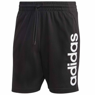 ADIDAS M LIN SJ SHORTS IC0062 MĘSKIE SPORTOWE SPODENKI KRÓTKIE CZARNE