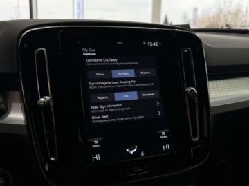 Volvo XC40 Crossover Plug-In Facelifting 1.5 T4 211KM 2022 Volvo XC 40 T4 Start Plug In Kamera cofania Ambiente Nawigacja CarPlay, zdjęcie 34