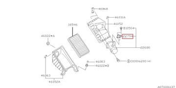VÁHA VZDUCHU FORESTER IMPREZA LEGACY 22794-AA010