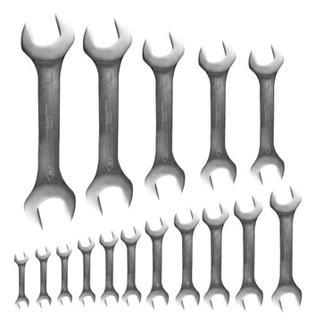 ДВУХСТОРОННИЙ ОТКРЫТЫЙ КЛЮЧ, CRV СТАЛЬ, ХРОМИРОВАННЫЙ, ПРОЧНЫЙ 41-46MM