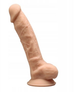 Dildo z przyssawką REALISTYCZNE KOLOR CIELISTY ADORIME 18cm P11D191