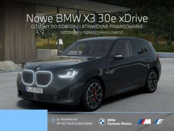 BMW X3 G45 SUV Plug-In 2.0 30e 299KM 2026 BMW X3 30e xDrive 299 KM PHEV - Pakiet M Pro - HarmanKardon - Adapt. LEDy