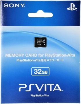 KARTA PAMIĘCI 32GB SONY PS VITA ORYGINALNA-NOWA-BLISTER