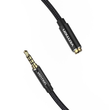 Удлинительный кабель Mini Jack 3,5 AUX 4pin TRRS Наушники, микрофон 3м