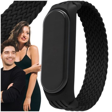 Elastyczna opaska do Xiaomi mi band 3 4 5 6 pasek dużo kolorów materiałowa