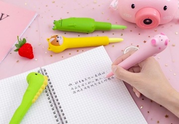 CHOMIK ручки для подводки GNIOTEK с мягкими антистрессовыми моти в виде хомяка