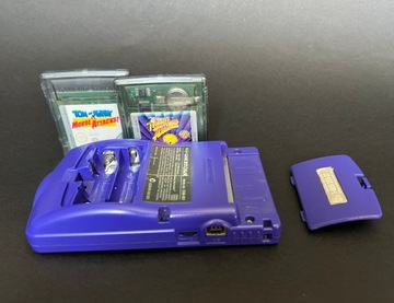 Цветная консоль Nintendo Game Boy + 2 оригинальные игры