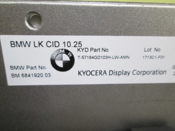 BMW X3 G01 G08 X4 G02 МОНИТОР 10,25