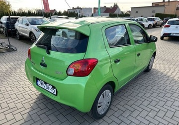Mitsubishi Space Star Hatchback 5d 1.0 71KM 2014 Mitsubishi Space Star 1,0 Benzyna 71 KM Serwis GWARANCJA Zamiana Zarejestr, zdjęcie 2