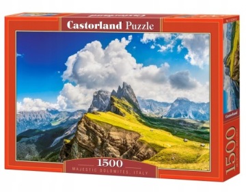 Hračka Pro Chlapce Dárek 12 Let Puzle Puzzle 1500 Majestic Dolomites