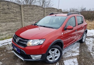 Dacia Sandero II Hatchback 5d TCe  90KM 2014 Dacia Sandero Stepway 90KM 1wlasciciel Alu Czujniki Parkowania Zarejestro, zdjęcie 1