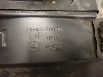 NISSAN X-TRAIL T30 01-06 PODBĚH PŘEDNÍ LEVÉ