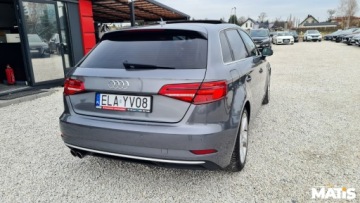 Audi A3 8V 2016 Audi A3 Sportback 2.0Benz Automat Navi climatronic szyberdach 1 rej 2017 b, zdjęcie 7