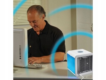 ПОРТАТИВНЫЙ КОНДИЦИОНЕР МИНИ USB со светодиодной подсветкой RGB