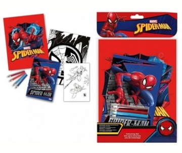 Zestaw do Kolorowania SPIDERMAN Kolorowanka