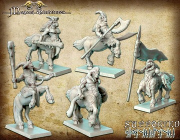 Modular Centaur Squad x5 - Magori Miniatures