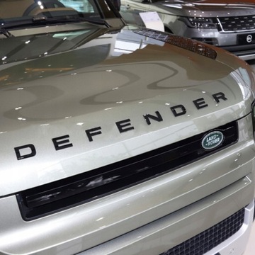 NÁLEPKA LOGO LAND ROVER DEFENDER NA KAPOTA