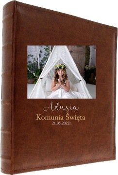ALBUM NA ZDJĘCIA PAMIĄTKA I KOMUNII ŚWIĘTEJ FOTO
