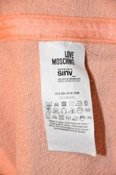 LOVE MOSCHINO KAMIZELKA BEZRĘKAWNIK DAMSKI S oversize