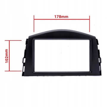 МАСКИРОВОЧНАЯ РАМКА ДЛЯ 2 DIN РАДИО TOYOTA RAV4