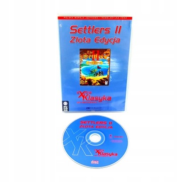 THE SETTLERS II 2 ZŁOTA EDYCJA + DODATEK NOWE MISJE PC WYDANIE PL