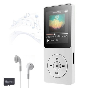 MP4 MP3-ПЛЕЕР BLUETOOTH 5.0 Hi-Fi FM-РАДИО 16 ГБ НАУШНИКИ