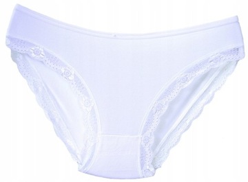 BAMBUSOWE MAJTKI FIGI Damskie KORONKOWE M/L