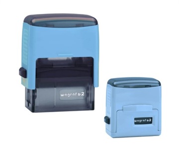 WAGRAF B2s MD ИМЯ ШТАМП на 4 строки с ЛАСТИКОМ + ДИЗАЙН