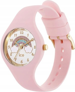 Zegarek damski różowy analogowy silikonowy pasek ICE WATCH ICE.018424