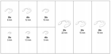 НАБОР КОЛЬЦЕВ ДЛЯ СВЯЗКИ E-CLIP 300x
