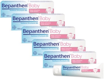 ZESTAW BEPANTHEN BABY maść ochronna 5 x 100 g