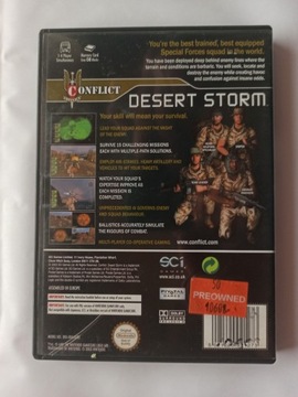 Конфликт Игра DESERT STORM для Nintendo GameCube