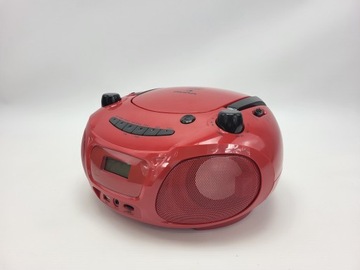 Boombox karaoke; Bluetooth, LED, mikrofon, CD/MP3