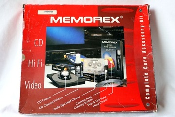 MEMOREX Hi-Fi *CLEAR KIT - NOWY ZESTAW CZYSZCZĄCY Jedyny taki na Allegro !