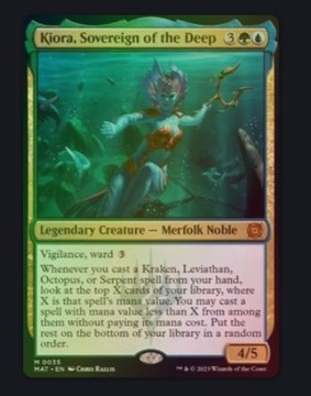 Kiora, Sovereign of the Deep FOIL March of the Machine: The Aftermath B01