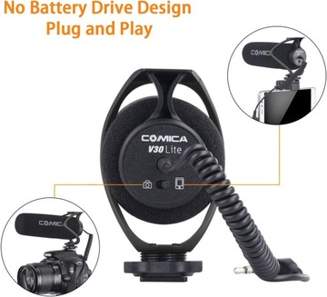 Динамический микрофон COMICA CVM-V30-LITE