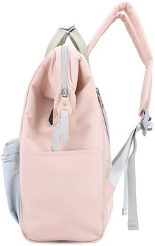 Рюкзак-самолет Himawari Sorrel HM1881 для ноутбука 13.3 USB сине-розовый