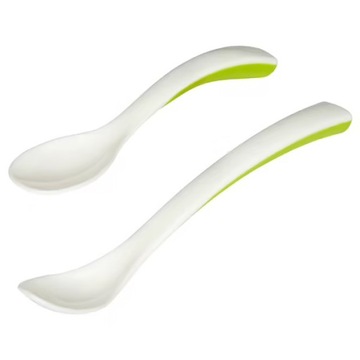 IKEA BORJA łyżka do karmienia dziecka 2szt