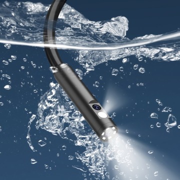 Endoskop Kamera Inspekcyjna 2x FHD WIFI 5m Warsztatowa do RUR SILNIKA LED