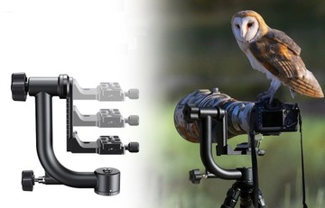 Панорамная масляная головка подвеса до 20 кг 1/4 3/8 K&F CONCEPT KF31.033