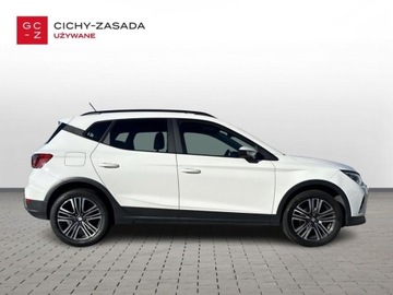 Seat Arona Crossover Facelifting 1.0 TSI 110KM 2022 Seat Arona 1.0 110KM Full LEDCzujniki Parkowania NiskiPrzebieg SalonPL FV23, zdjęcie 5
