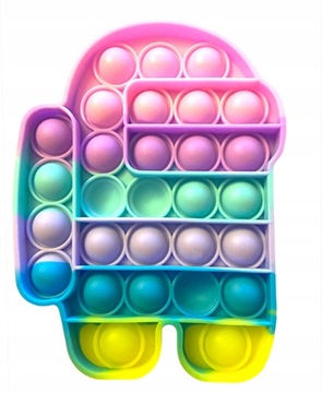 ZABAWKA SENSORYCZNA STRES PUSH POP BUBBLE FIDGET