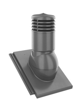 KOMINEK ALUMINIOWY 125 TEGALIT ŁUPEK