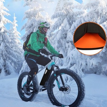 ВОДОНЕПРОНИЦАЕМАЯ ОТРАЖАЮЩАЯ КРЫШКА АККУМУЛЯТОРА ДЛЯ ЭЛЕКТРОВЕЛОСИПЕДА 30-41 СМ