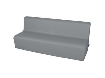 Piankowa kanapa sofa dla dzieci trzyosobowa
